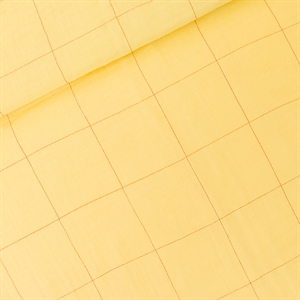 Double gauze - Popcorn jaune