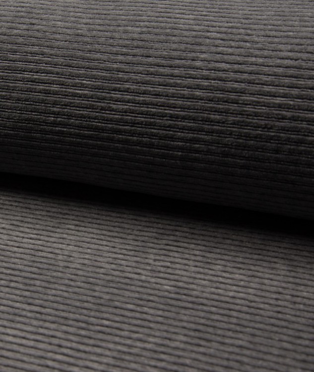 Tricot Velours Côtelé Gris 6W