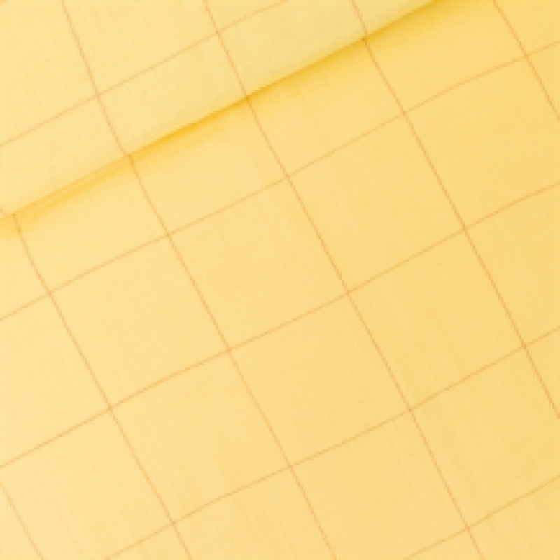 Double gauze - Popcorn jaune