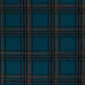 wool check brushed